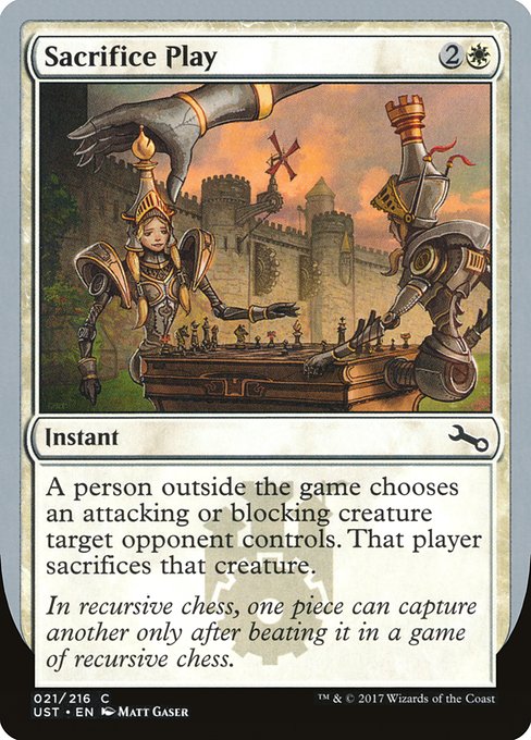 Sacrifice Play - Unstable