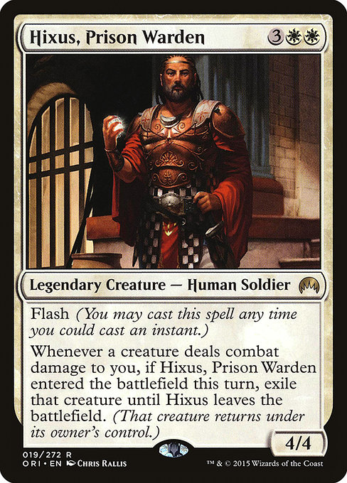 Hixus, Prison Warden - Magic Origins