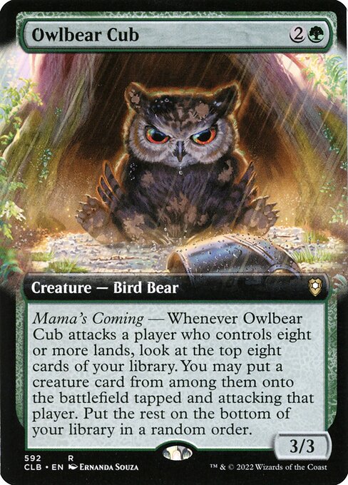 Owlbear Cub - Commander Legends: Battle for Baldur's Gate