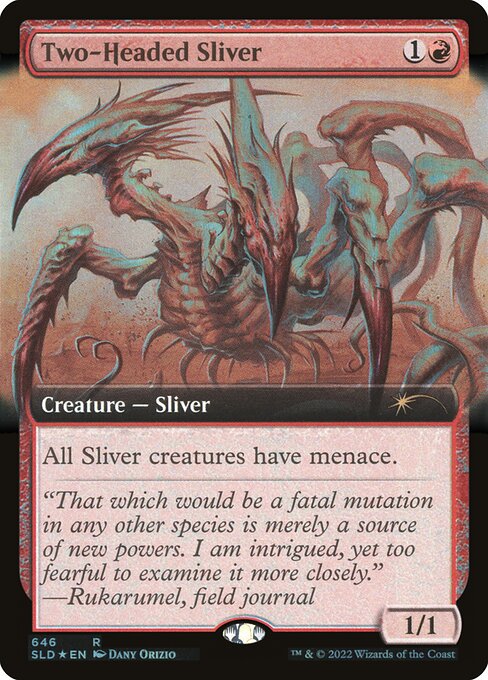 Two-Headed Sliver - Secret Lair Drop