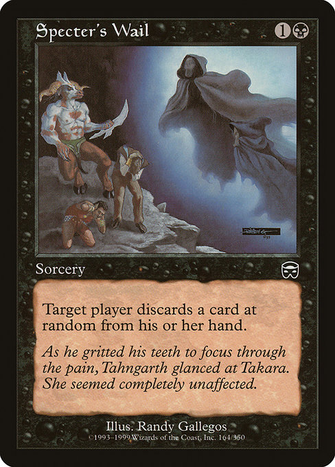 Specter's Wail - Mercadian Masques