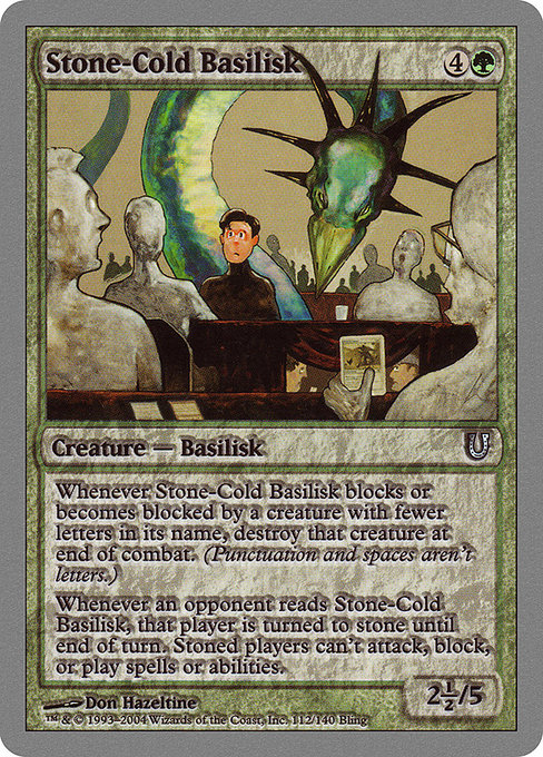 Stone-Cold Basilisk - Unhinged