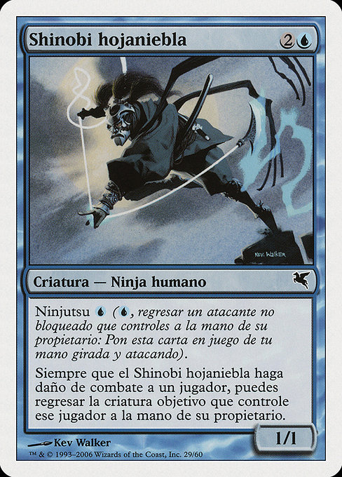 Shinobi hojaniebla (Mistblade Shinobi) - Salvat 2005