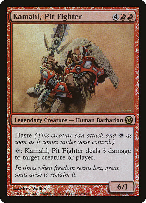 Kamahl, Pit Fighter - Duels of the Planeswalkers - Promo Foil