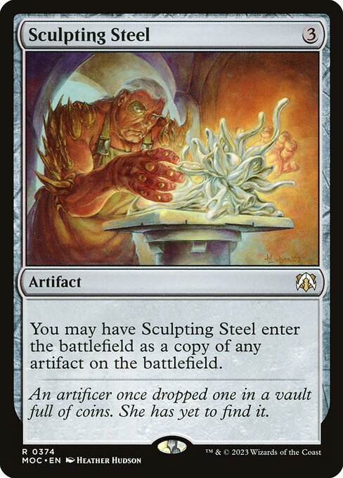 Sculpting Steel - March of the Machine Commander