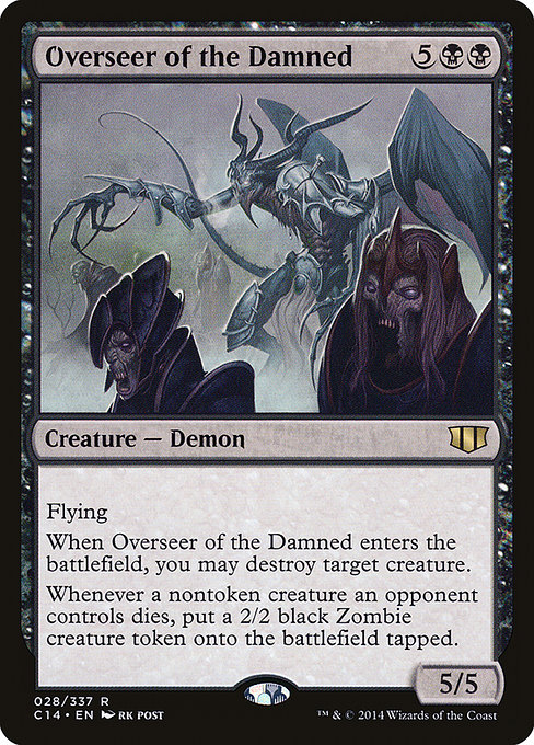 Overseer of the Damned - Commander 2014