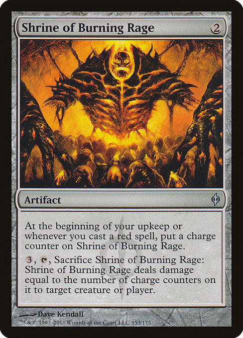 Shrine of Burning Rage - New Phyrexia