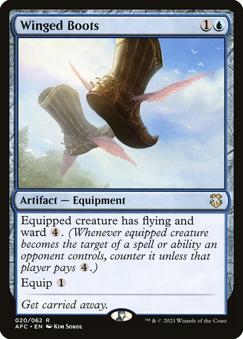 Winged Boots - Forgotten Realms Commander