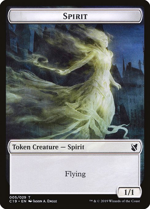 Spirit - Commander 2019 Tokens