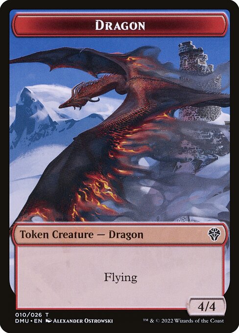 Dragon - Dominaria United Tokens