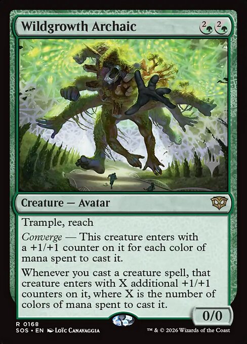 Wildgrowth Archaic - Secrets of Strixhaven Promos