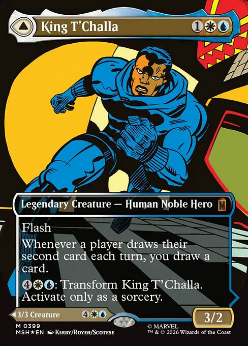 King T'Challa // Black Panther, Hope Enduring - Marvel Super Heroes - Borderless