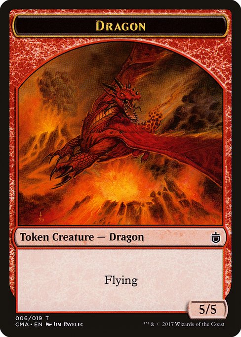 Dragon - Commander Anthology Tokens