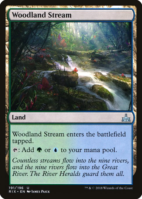 Woodland Stream - Rivals of Ixalan