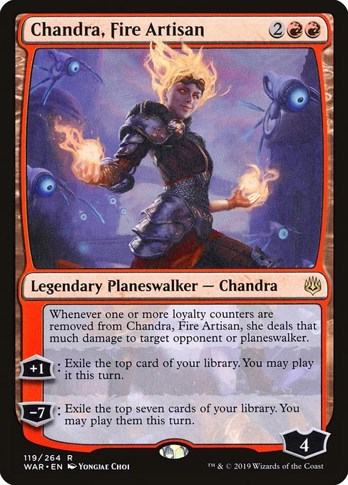 Chandra, Fire Artisan - War of the Spark