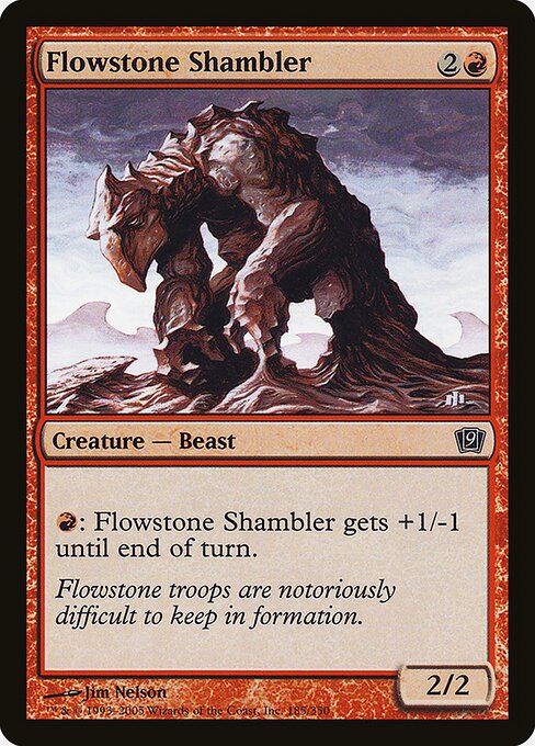 Flowstone Shambler - Ninth Edition