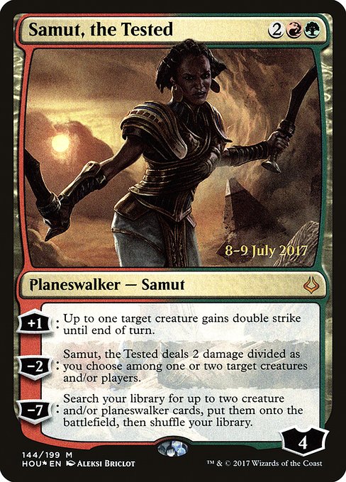 Samut, the Tested - Hour of Devastation Promos - Promo Foil