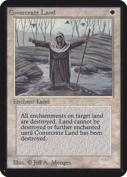 Consecrate Land - Limited Edition Alpha