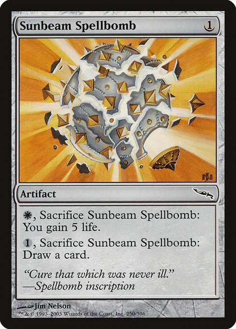 Sunbeam Spellbomb - Mirrodin