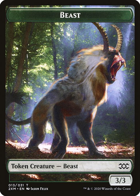 Beast - Double Masters Tokens