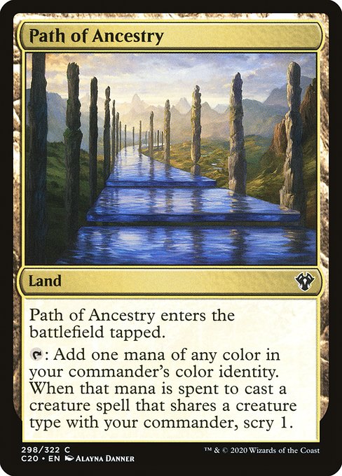 Path of Ancestry - Commander 2020