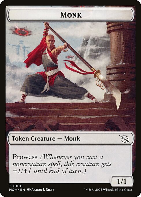 Monk - March of the Machine Tokens