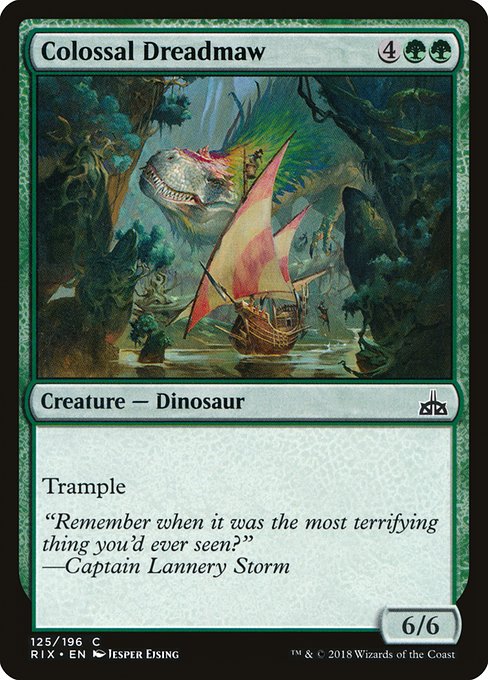 Colossal Dreadmaw - Rivals of Ixalan