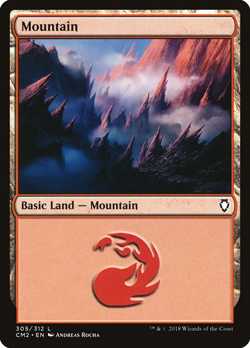 Mountain - Commander Anthology Volume II