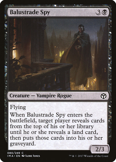 Balustrade Spy - Iconic Masters