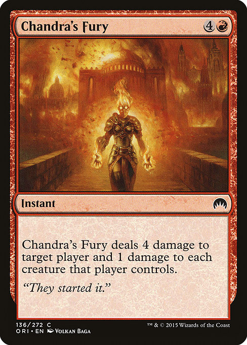 Chandra's Fury - Magic Origins