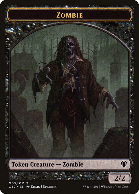 Zombie - Commander 2017 Tokens