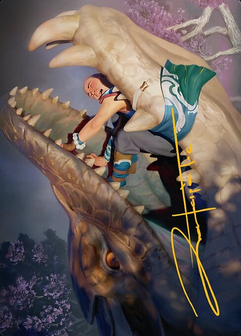 Jaws of Defeat - Tarkir: Dragonstorm Art Series