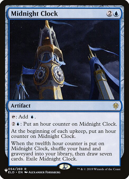 Midnight Clock - The List