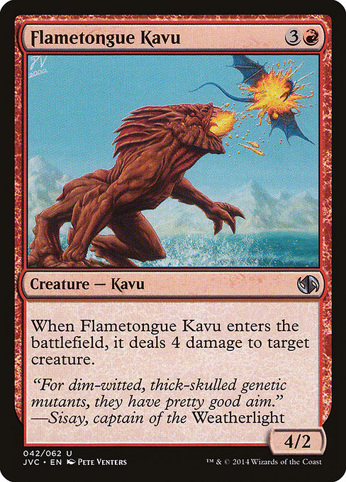 Flametongue Kavu - Duel Decks Anthology: Jace vs. Chandra