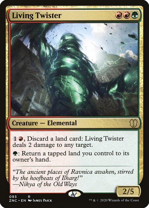 Living Twister - Zendikar Rising Commander