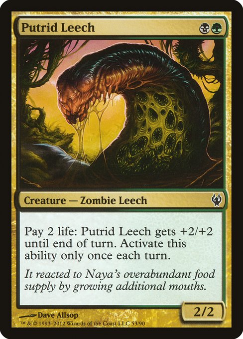 Putrid Leech - Duel Decks: Izzet vs. Golgari