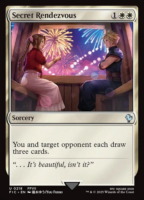 イ*ン様 MTG 秘密のランデブー 英語 サージfoil FF Ⅶ ティファ MTG FIC《秘密のランデブー》英語版 サージfoil - メルカリ