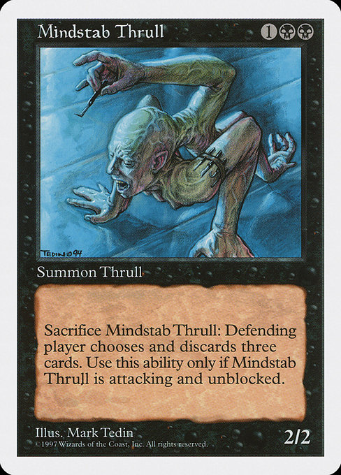 Mindstab Thrull - Fifth Edition