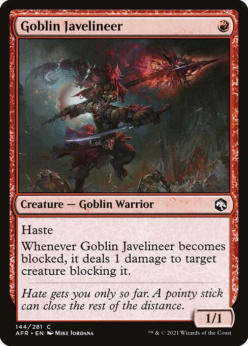 Goblin Javelineer - Adventures in the Forgotten Realms