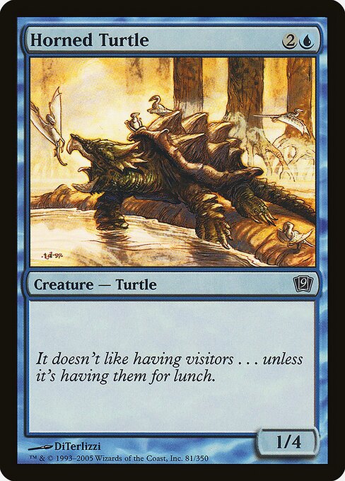 Horned Turtle - Ninth Edition