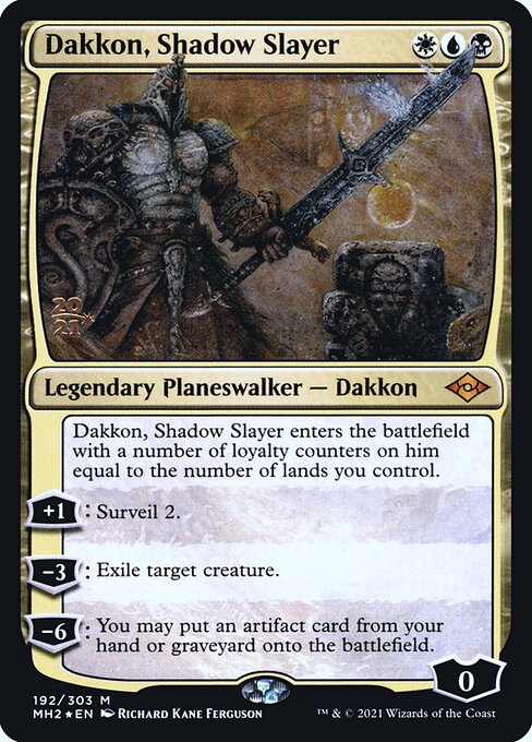 Dakkon, Shadow Slayer - Modern Horizons 2 Promos - Promo Foil