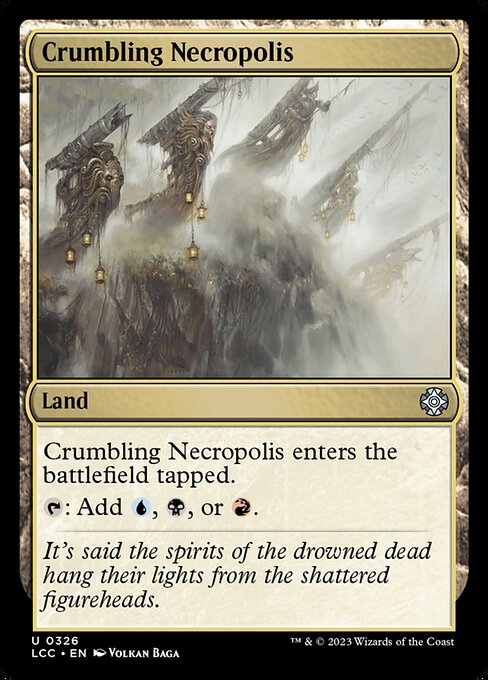 Crumbling Necropolis - The Lost Caverns of Ixalan Commander