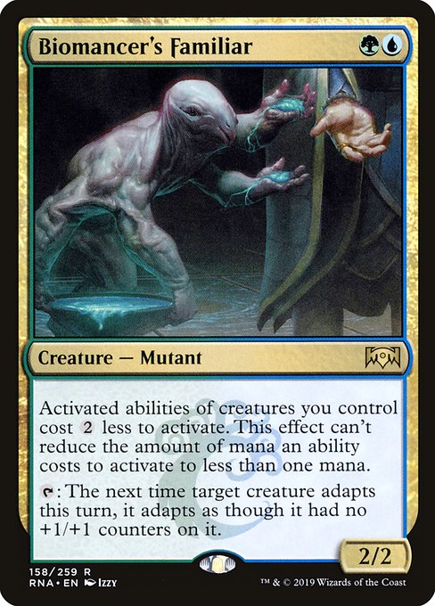 Biomancer's Familiar - Ravnica Allegiance