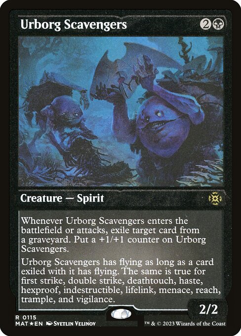 Urborg Scavengers - March of the Machine: The Aftermath - Etched Foil