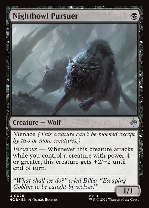 Nighthowl Pursuer - The Hobbit