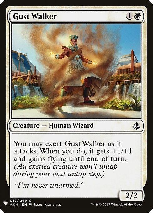 Gust Walker - The List