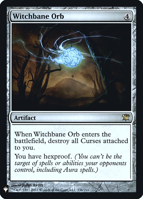 Witchbane Orb - The List - Promo Foil