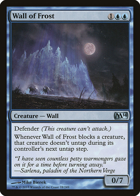 Wall of Frost - Magic 2014