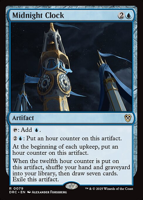 Midnight Clock - Aetherdrift Commander