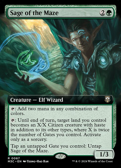 Sage of the Maze - Modern Horizons 3 Commander